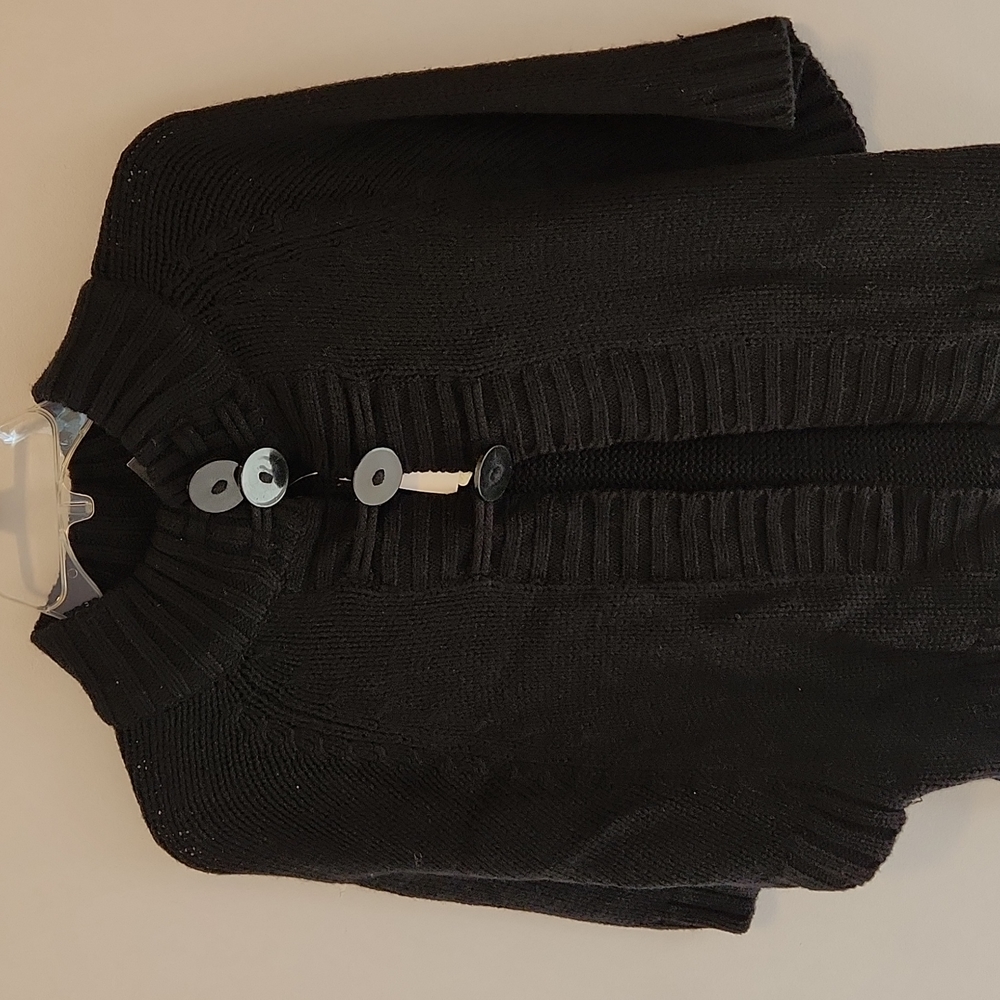 Allison Brittney Sz S Shrug/cape style sweater